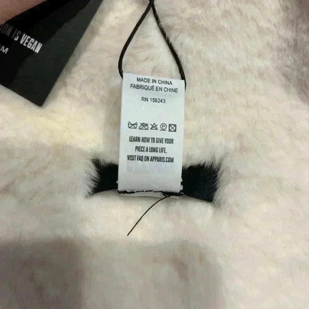New Apparis Bambi Vegan Fur Scarf